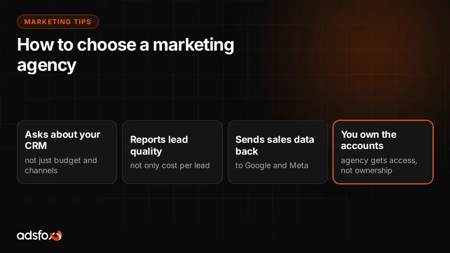 Cover for How to Choose a Marketing Agency for a Service Business