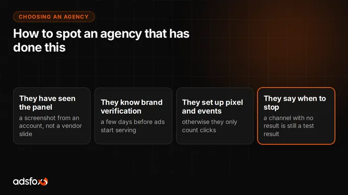Cover image: How to Choose a ChatGPT Ads Agency: 7 Questions to Ask