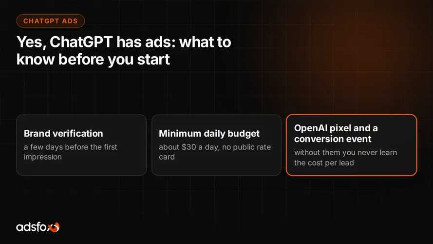 Cover for Does ChatGPT Have Ads? An Honest Answer for Advertisers