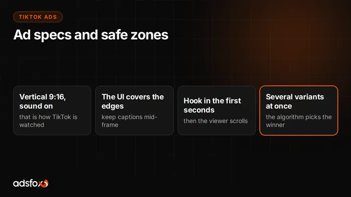 Cover image: TikTok Ad Specs: Formats, Sizes and Safe Zones