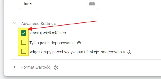 GA4 content grouping in Google Tag Manager: advanced settings