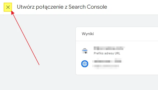 Linking Search Console to GA4: closing the link window