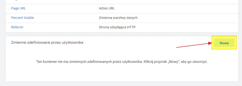 GA4 content grouping in Google Tag Manager: new user-defined variable
