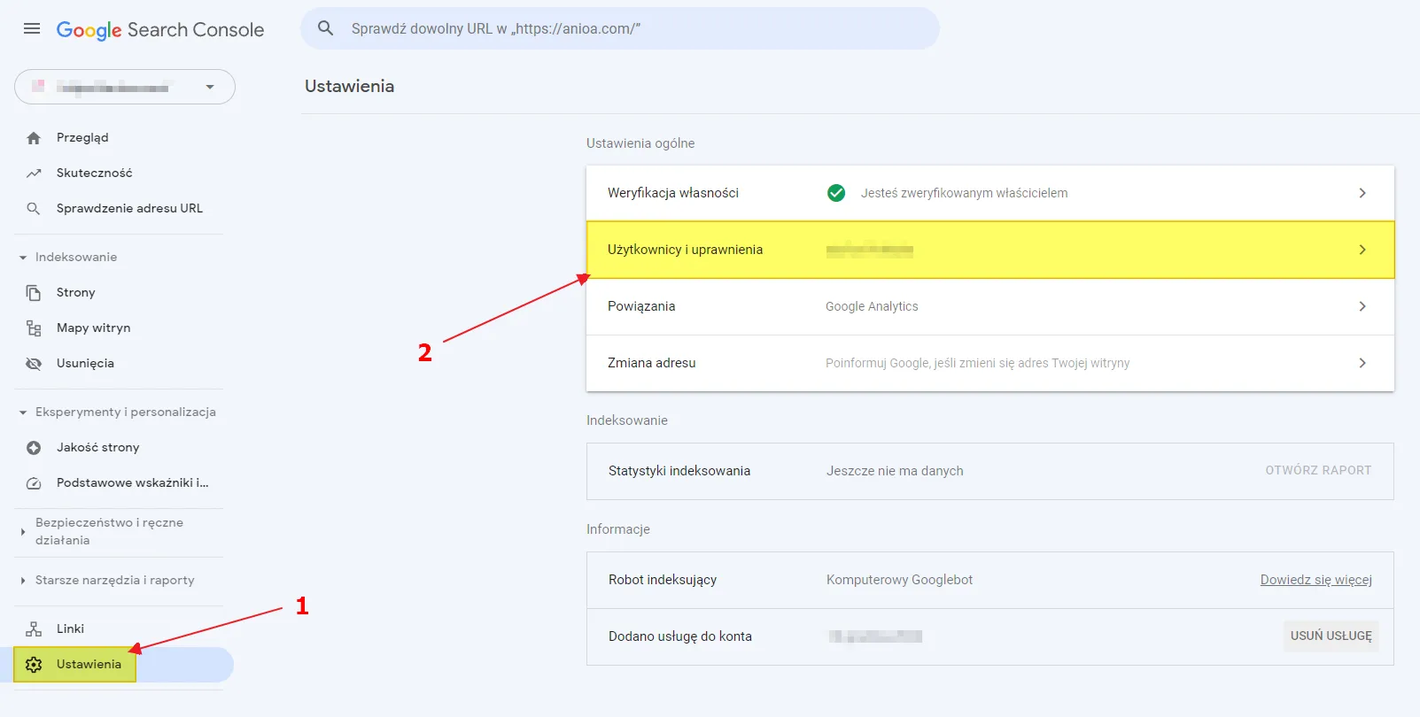 Linking Google Ads to GA4: Google Ads account access