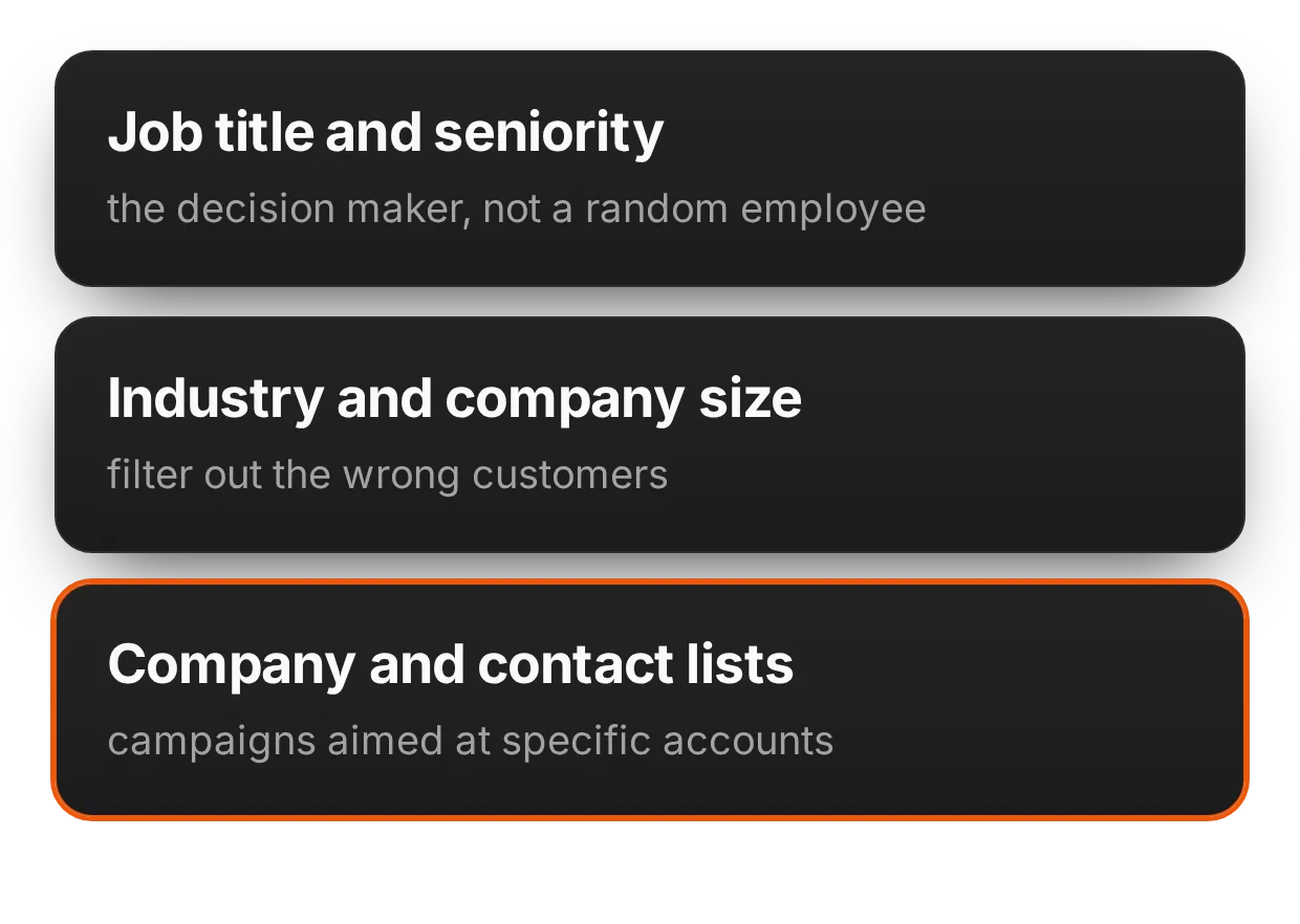 How does LinkedIn targeting work? | adsfox, digital marketing agency